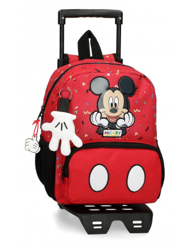 MOCHILA ADAP. C/CARRO 28CM. ITS A MICKEY THING